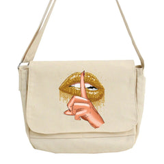 Crossbody Bags Women Large Capacity Shoulder for Women Messenger Bag Mouth Patte
