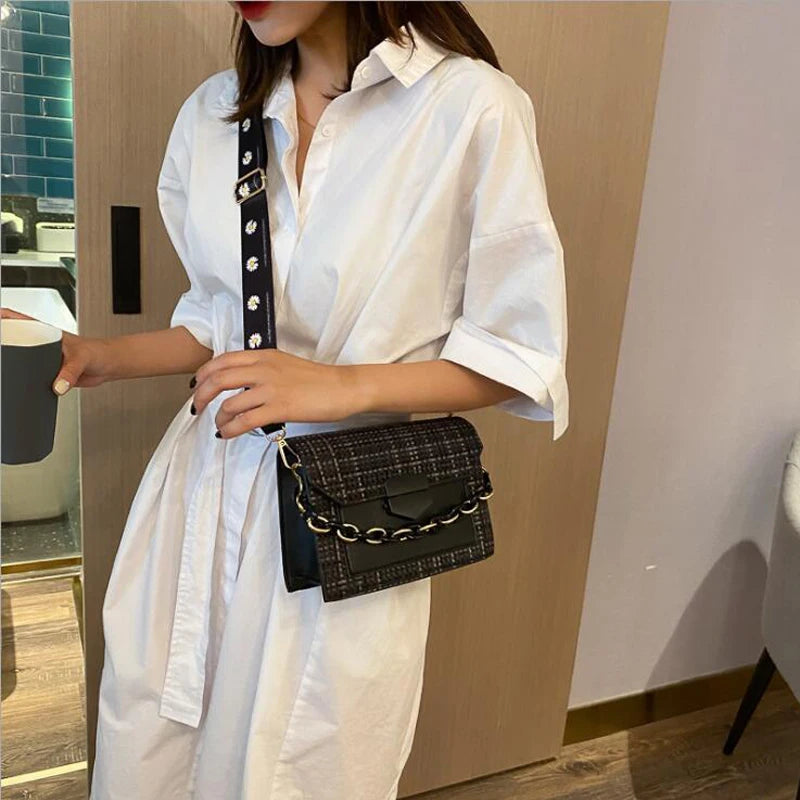 Flap Crossbody Bag Women Shoulder Purse Handbags