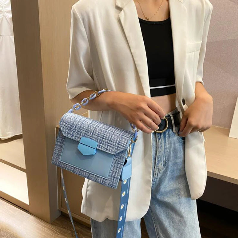 Flap Crossbody Bag Women Shoulder Purse Handbags