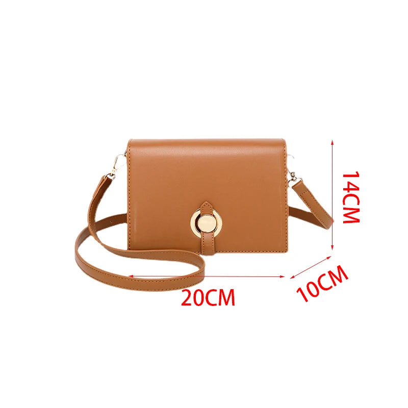 Women's Crossbody Flap Messenger Clutch Shoulder Bag Handbag