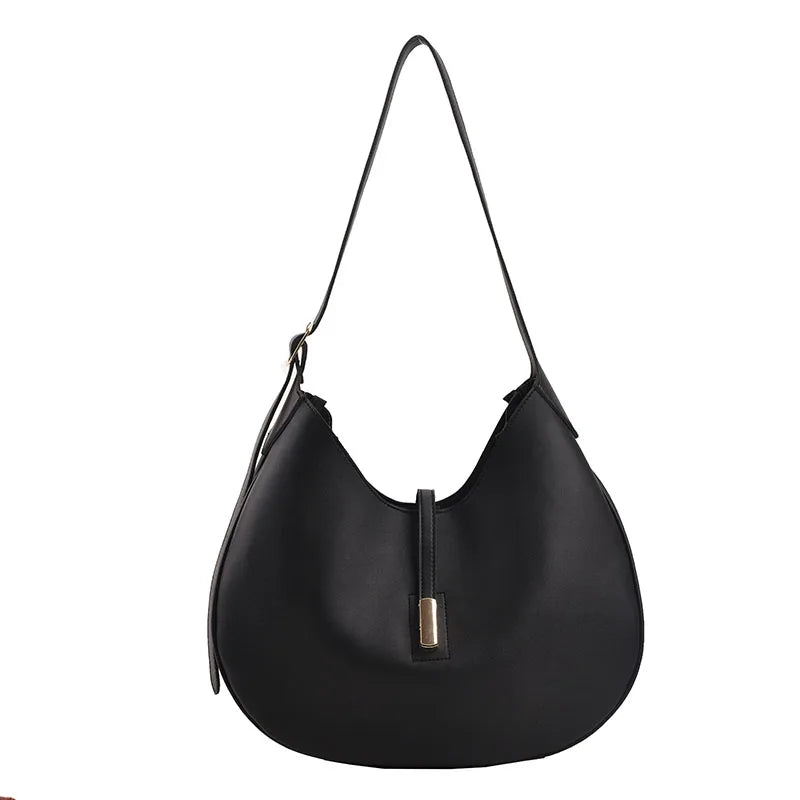 Winter Leather Crossbody Saddle Bag Handbags