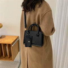 Women's Leather Crossbody Shoulder Bag Small Handbag Purse Tote