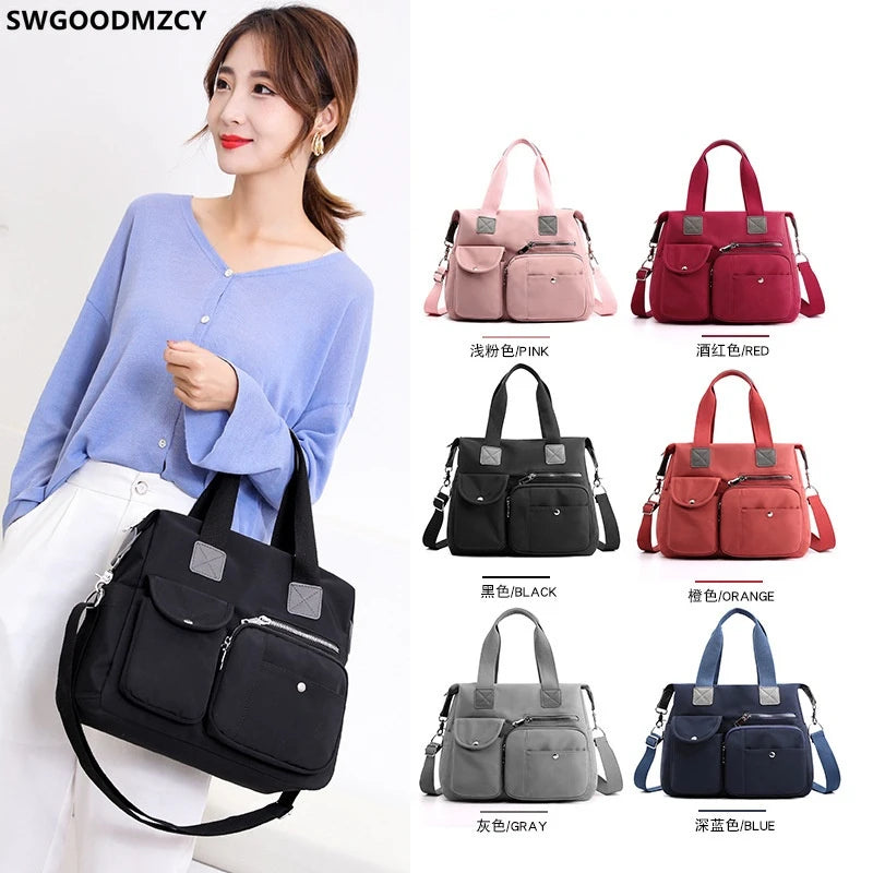 Crossbody Bags for Women Ladies Handbags Shoulder Nylon Bag Big Travel Bag