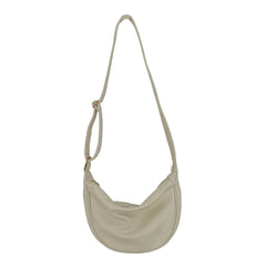 Large Capacity Crossbody Bag for Women Solid Soft Shoulder Hobos Bag