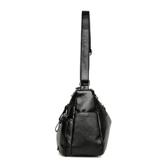 Large Capacity Crossbody Bag Soft Shoulder Travel Handbag Vintage Sac