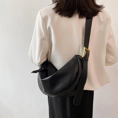 Large Capacity Crossbody Bag for Women Soft Shoulder Bag Casual Travel Hobos Bag