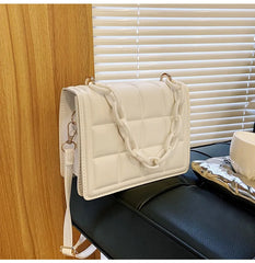 Mini Crossbody Bag for Women Small Shoulder Messenger PU Leather Handbag