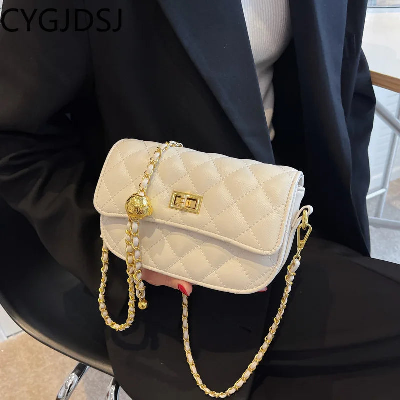 Leather Crossbody Bag for Women Office Shoulder Bag