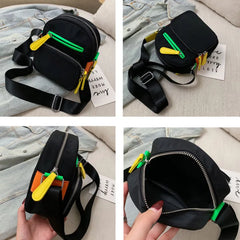 Small Crossbody Bag for Women Messenger Handbag Purse Streetwear