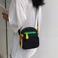 Small Crossbody Bag for Women Messenger Handbag Purse Streetwear
