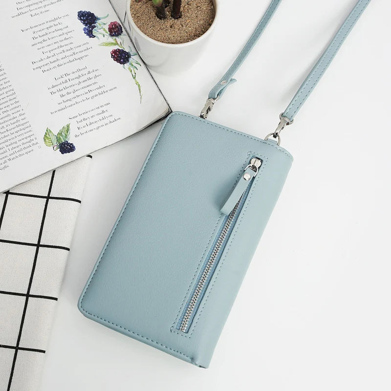 Women's Crossbody Phone Wallet Case Shoulder Bag