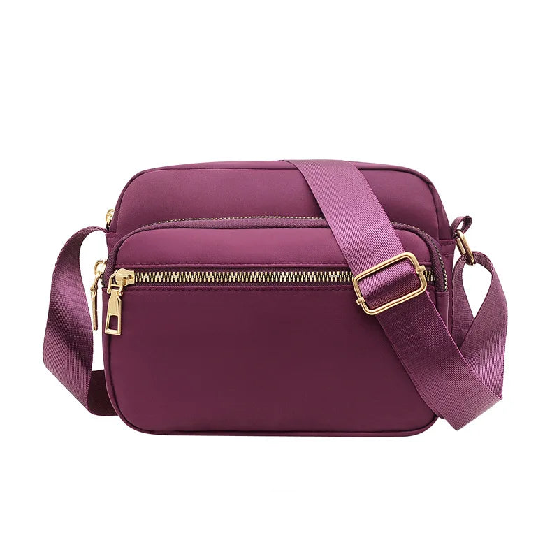 Small Nylon Crossbody Shoulder Bag Spring Style Waterproof Women Messenger Bag