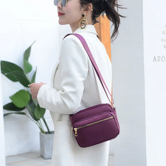 Small Nylon Crossbody Shoulder Bag Spring Style Waterproof Women Messenger Bag