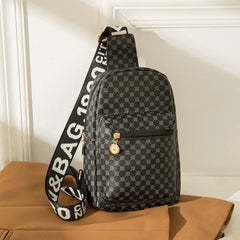 Women's Retrol Printed Crossbody Sling Bag Waist Small Belt Bags Domil105