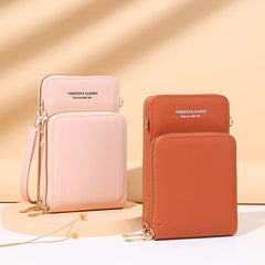 Women's Crossbody Wallet Shoulder Bag Long Purse Cell Phone Pocket