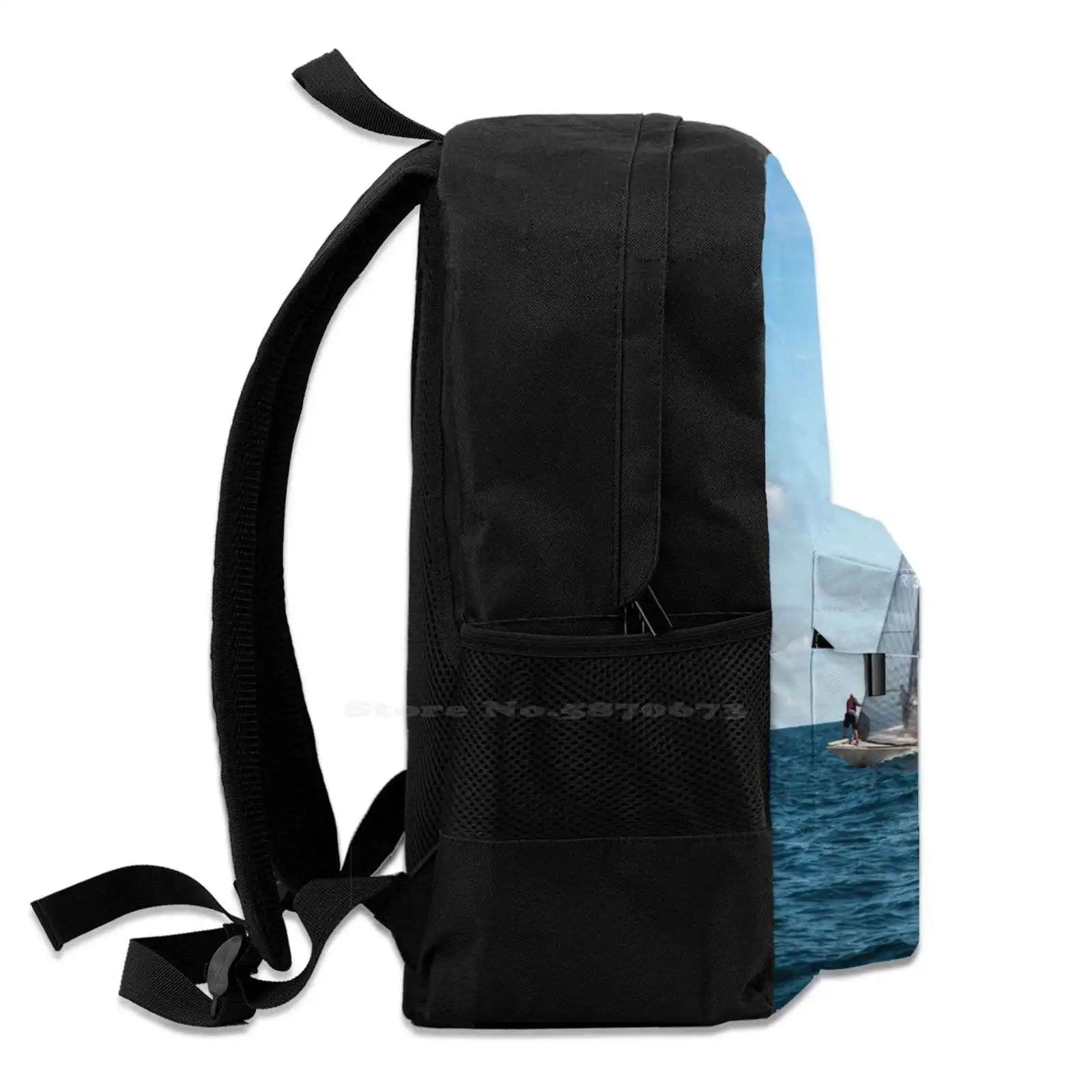 Sailing Regatta R Boats Backpack - Men Women Teenagers Girls Bags