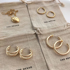 Eco-Friendly Linen Gift Bags