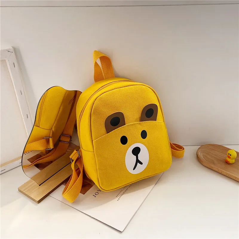 Personalised Name Bear Backpack for Kids