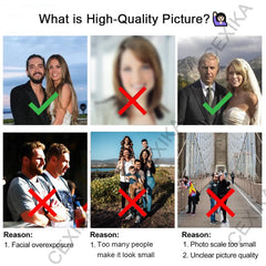 Personalized Engraved Men's PU Leather Wallet with Photo - Gift for Him
