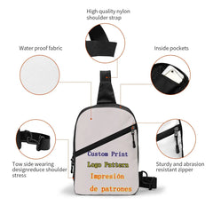 Foldable Chest Bag Women Wild Messenger Bag
