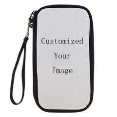 Architectural Style Passport Holder Wallet Bag