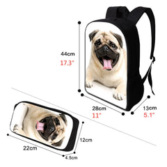 Your Name Image DIY Backpack for School Boys Girls Children Kids Bagpack