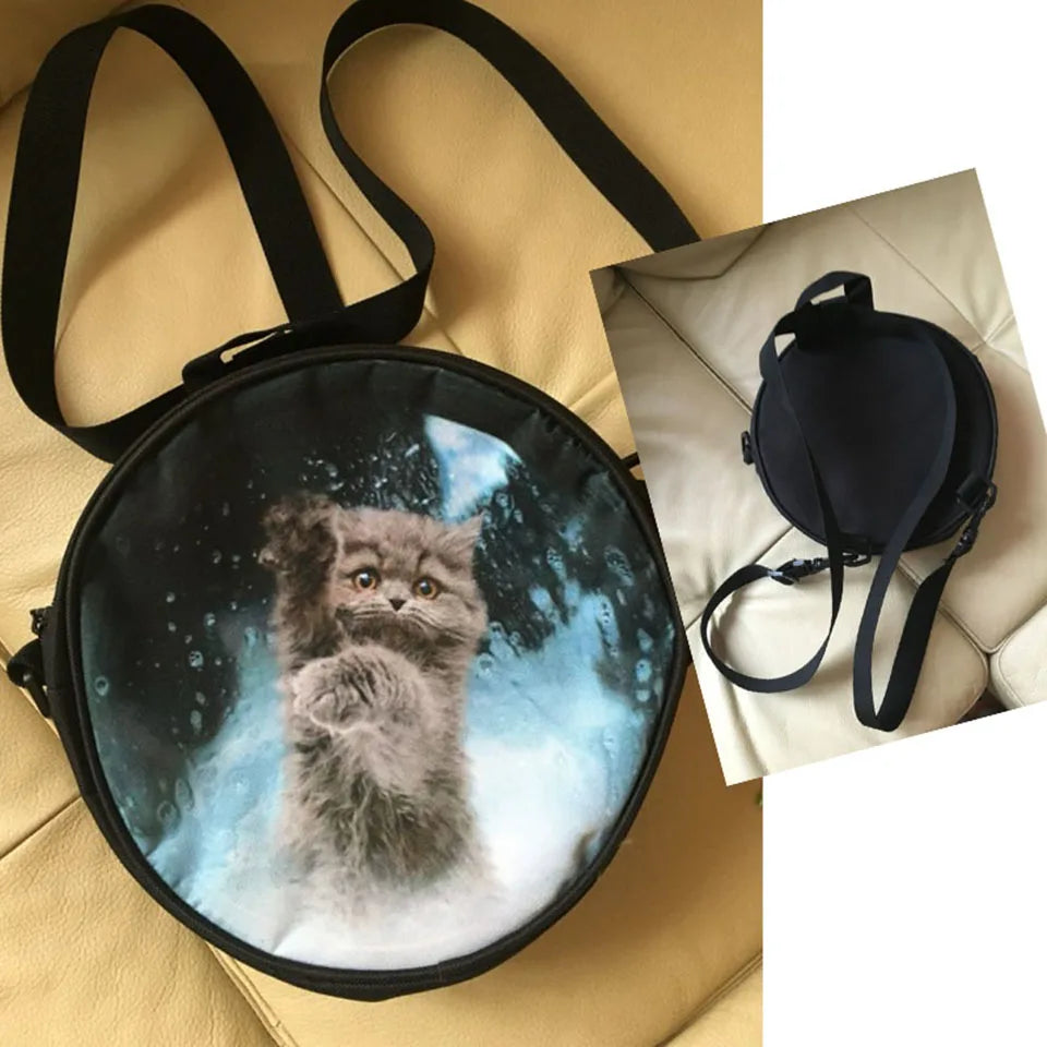 Ballet Dancer Print Crossbody Bag Women Lady Purse
