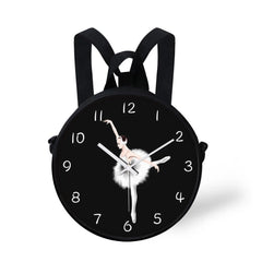 Ballet Dancer Print Crossbody Bag Women Lady Purse