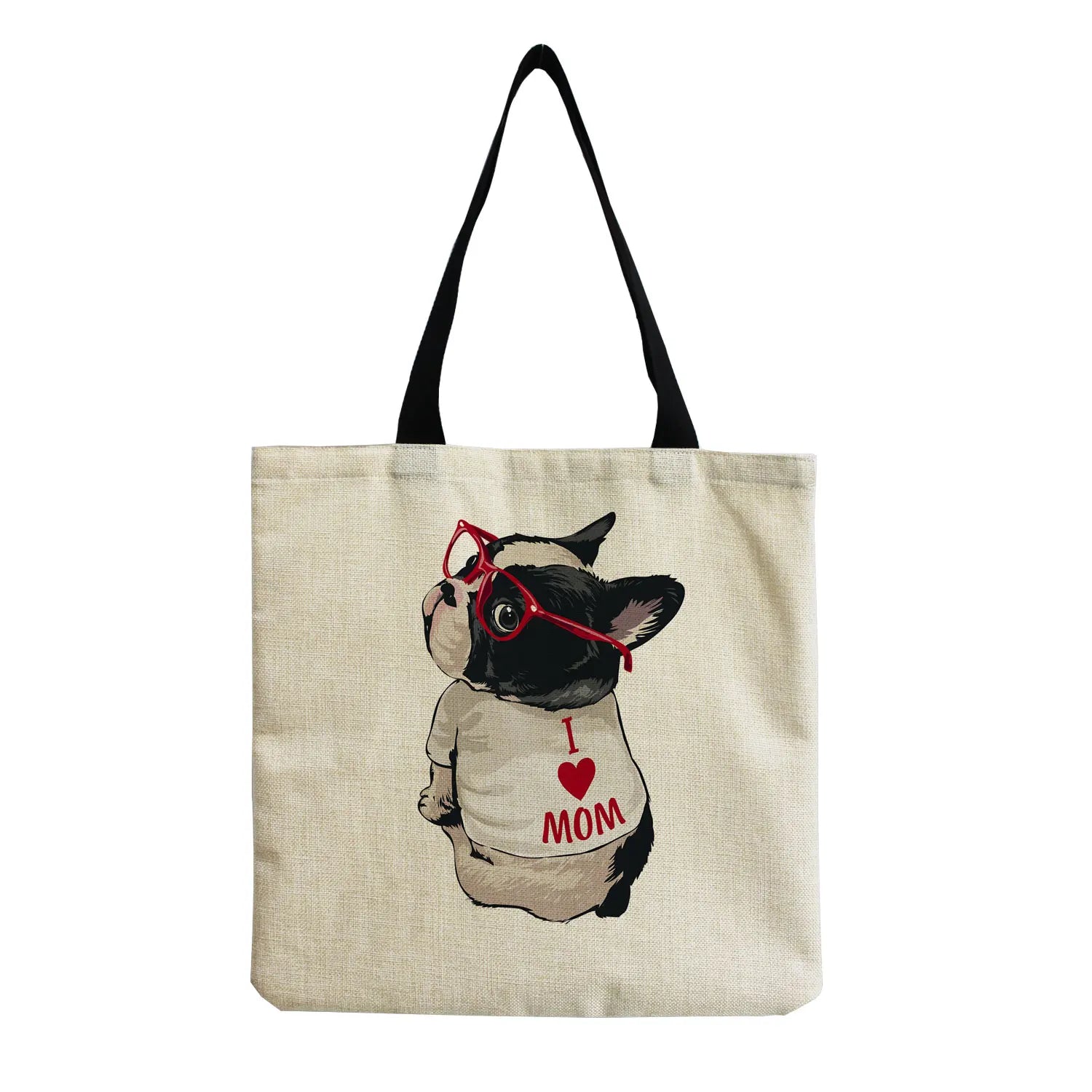 Customizable School Teacher Gift Storage Bag with Cartoon Animal Print