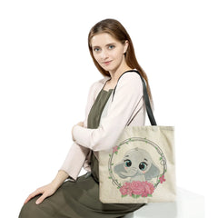 Elephant & Panda Print Shoulder Bag