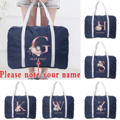 Personalized Travel Bag Women Handbags Multi-function Letter Fold Organizer