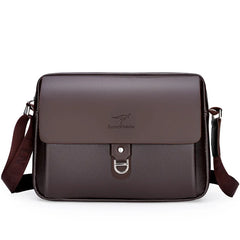 Men's Shoulder Bag Pu Bag Vertical Hanging Bag Casual Bag Messenger Bag