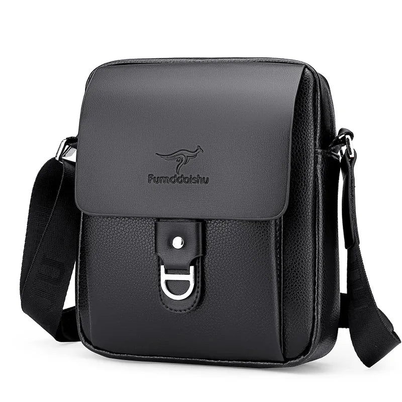 Men's Shoulder Bag Pu Bag Vertical Hanging Bag Casual Bag Messenger Bag