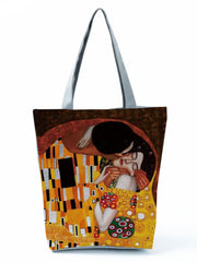 Klimt Oil Painting Tears Women's Tote Bag