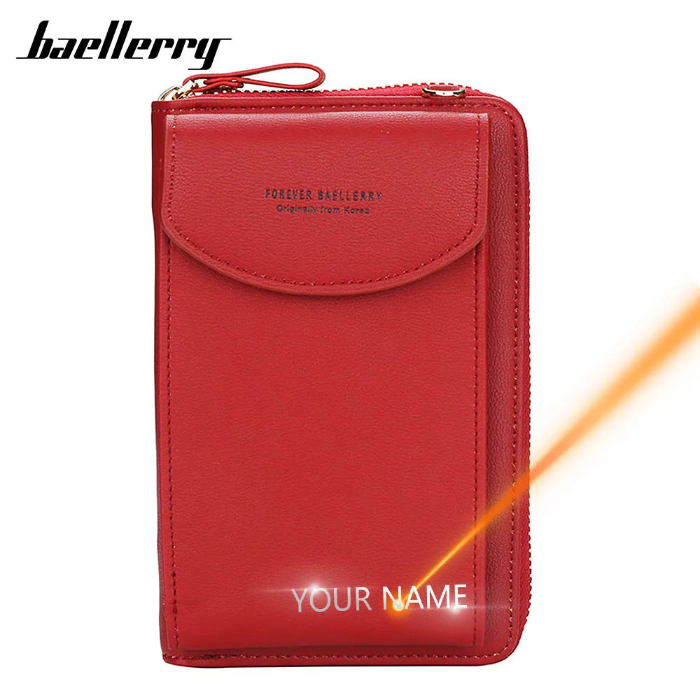 Engraved Mini Women Messenger Bag with Phone Pocket