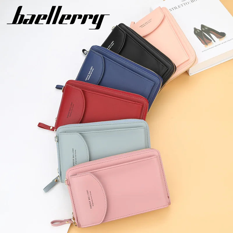 Engraved Mini Women Messenger Bag with Phone Pocket
