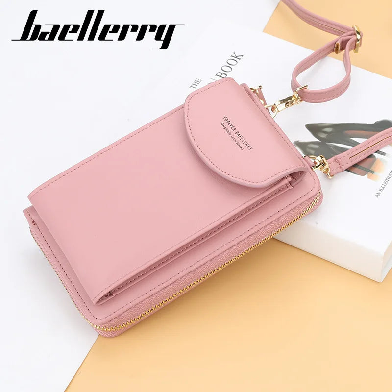Engraved Mini Women Messenger Bag with Phone Pocket
