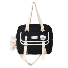 Waterproof Cartoon School Bags for Teenagers Female Harajuku Backpack