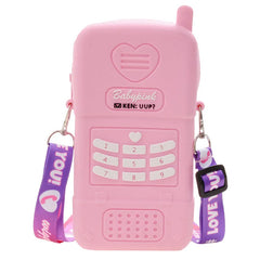Fun Jelly Phone Style Shoulder Bag for Women