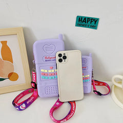 Fun Jelly Phone Style Shoulder Bag for Women