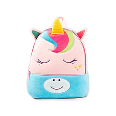 3D Cartoon Plush Animal Preschool Bag Baby Backpack