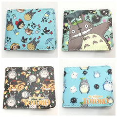 Spirited Away Makkuro Kurosuke Wallet Short PU Purse Cosplay Gift