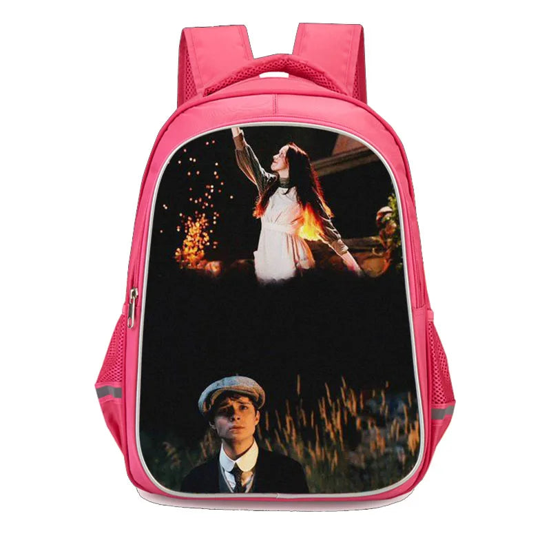 Anne With An E School Backpacks Girls School Bags Kids Bookbags Waterproof