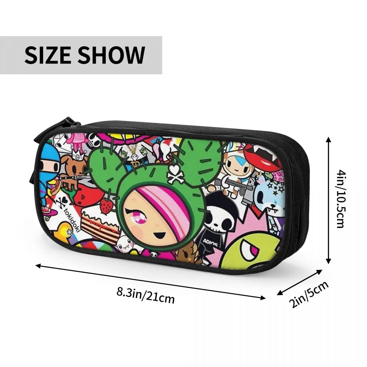 Moriah Elizabeth Pen Box Anime Zipper Pen Bag