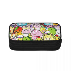 Moriah Elizabeth Pen Box Student School Anime Zipper Pen Bag