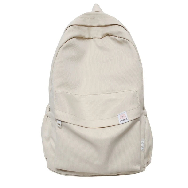 Canvas School Bag for Teenagers Youth Rucksack Student Casual Daypack