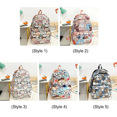 Animal Print School Bags for Girls Ladies Shoulder Bag