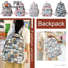 Animal Print School Bags for Girls Laptop Bags Travel Daypacks