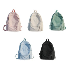 Nylon Backpack for Teens Student School Bag