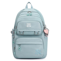 Nylon School Backpack for Teenagers Female Rucksack